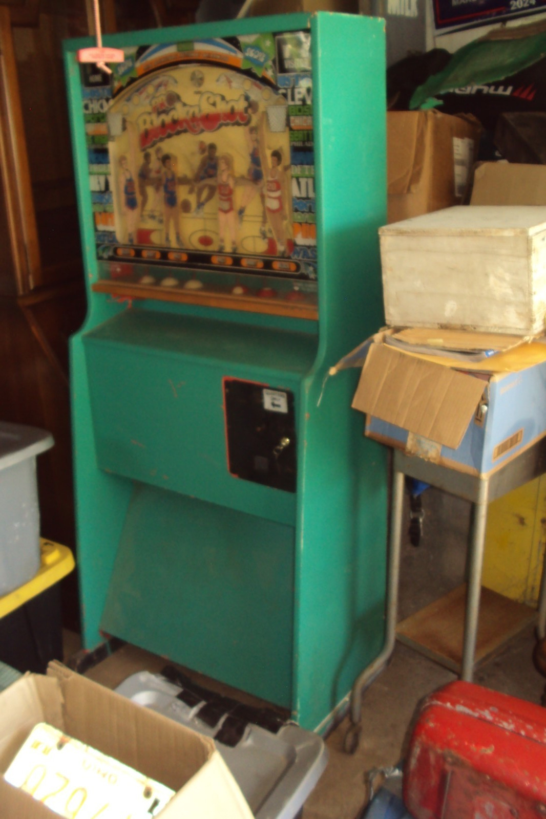 arcade basketball game animated