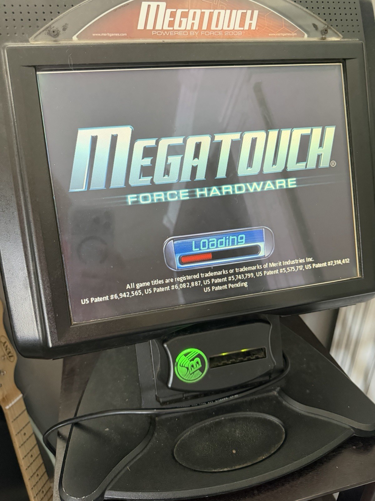2009 MegaTouch EVO 15″ LCD Megatouch Touchscreen Bartop Game