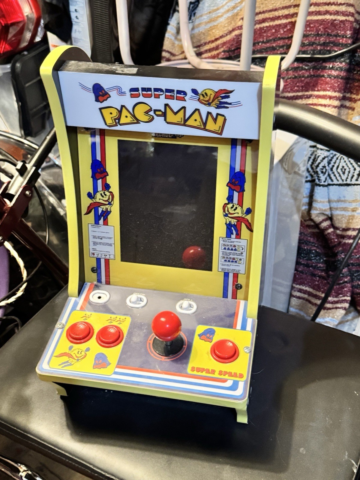 Arcade1Up Countercade – Mini Arcade 4-in-1 Pac-Man/Super Pac-Man/Dig Dug/Rally-X