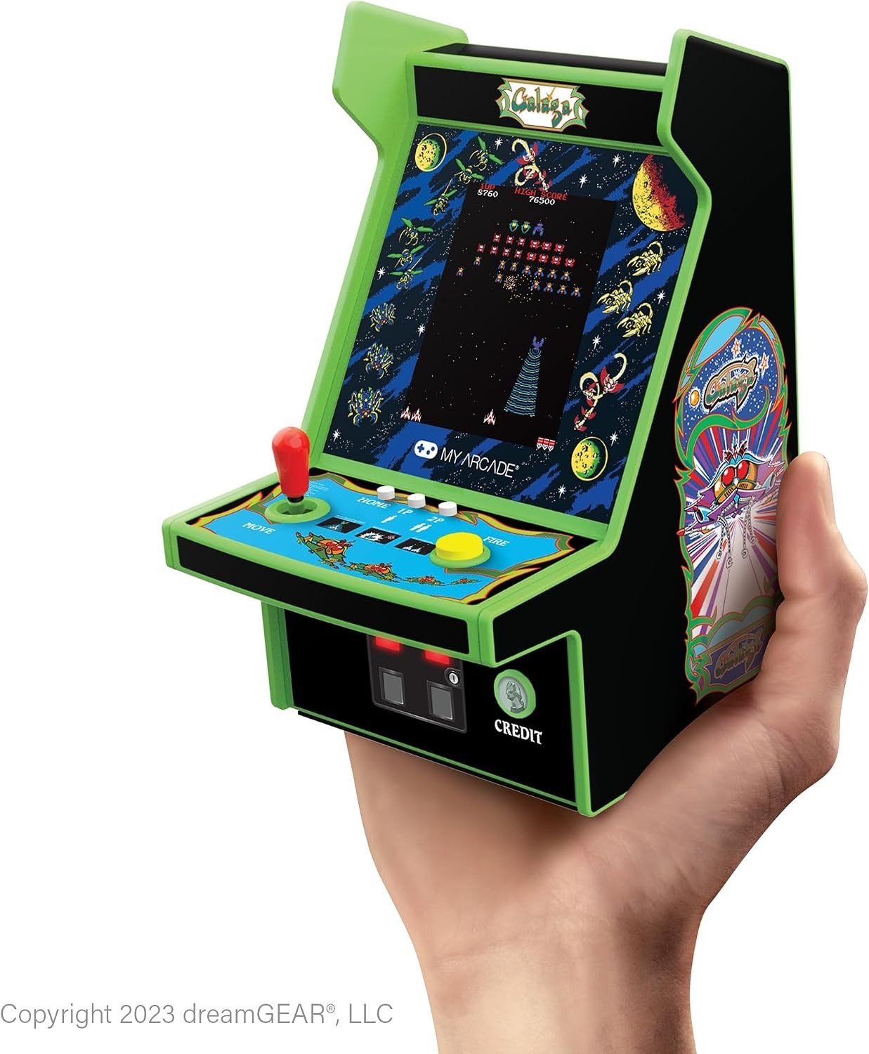Galaga & Galaxian Mini Arcade Cabinet