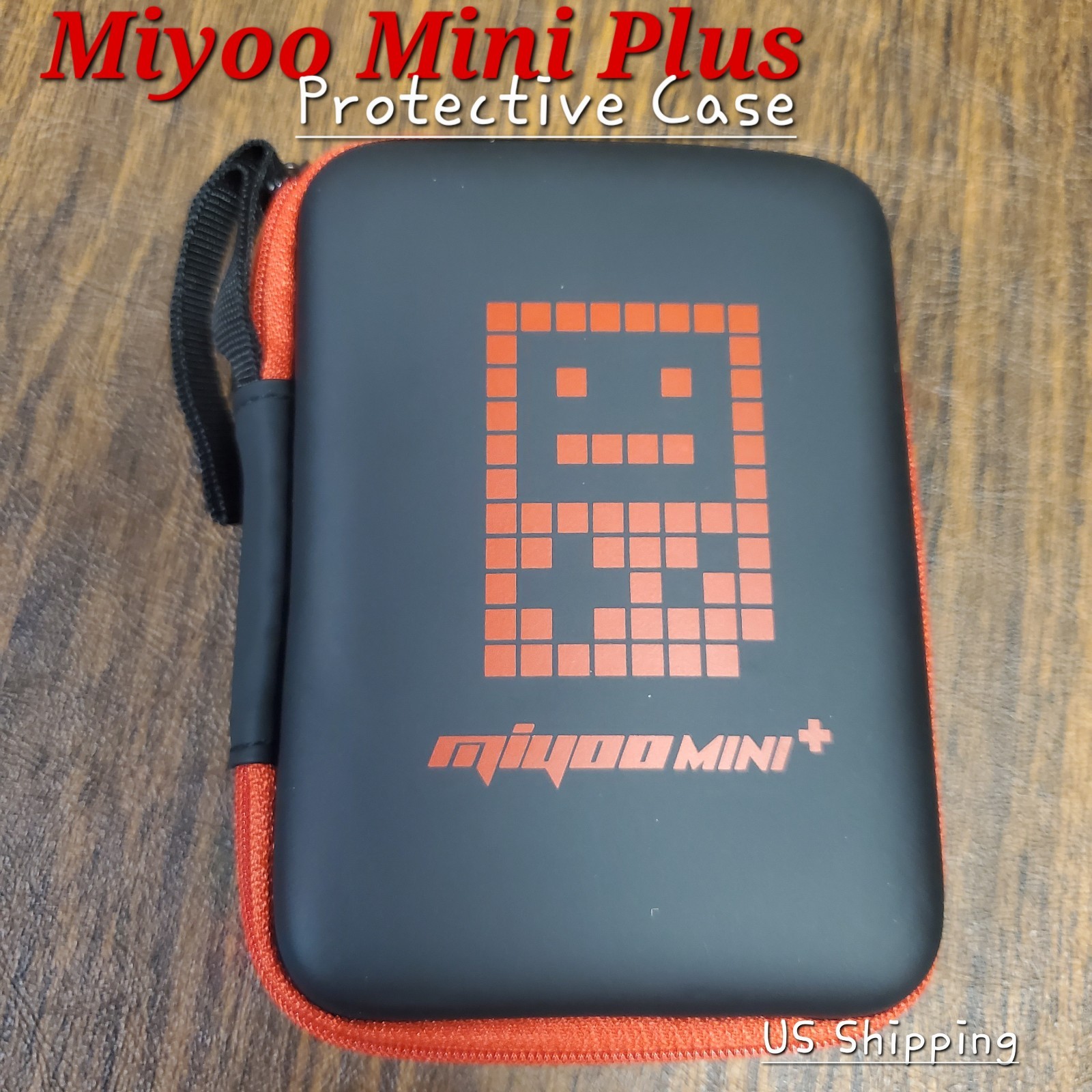 Protective Case for Miyoo Mini Plus Handheld Game Console Zipper Carry Case. USA