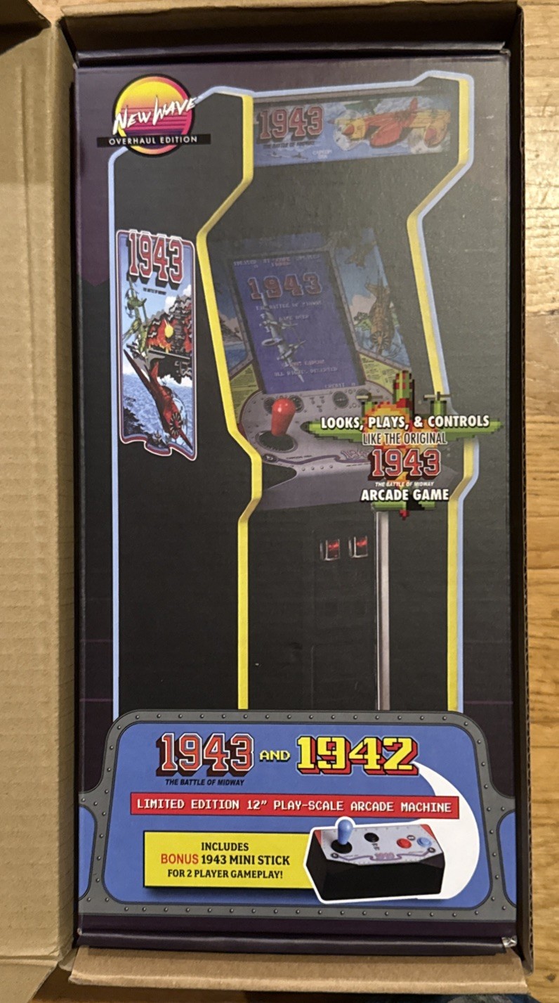 1943 Replicade Overhaul Edition by New Wave Toys 1/6 Scale Working Arcade