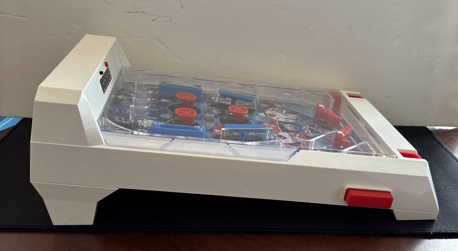 Tabletop NHL Arcade Pro Electronic Pinball Game Merchant Ambassador Tested Works