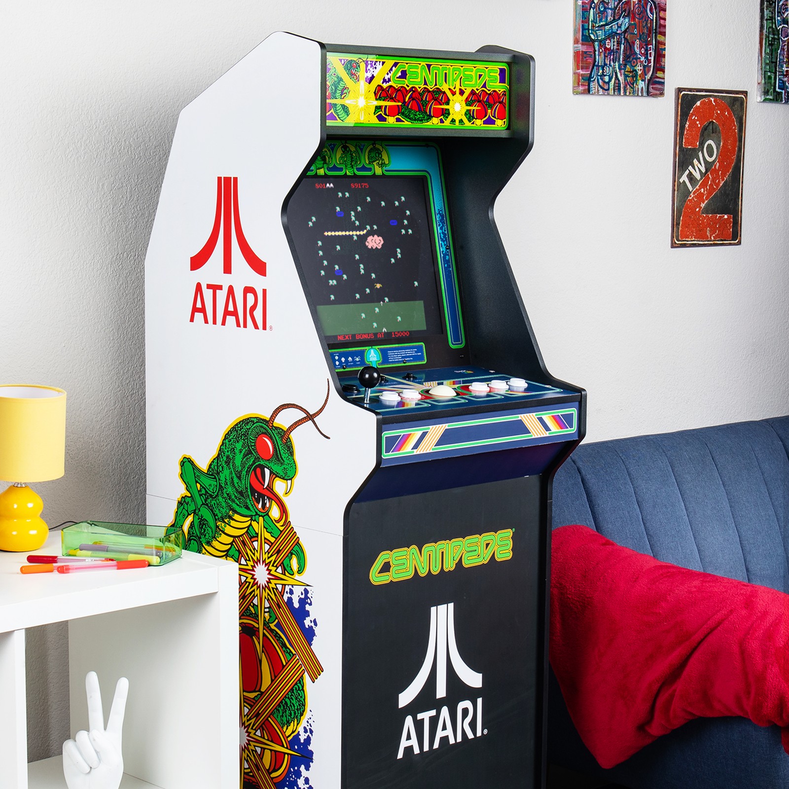 Arcade Classics Atari Ultra Series Arcade Game Cabinet with 17″ Screen