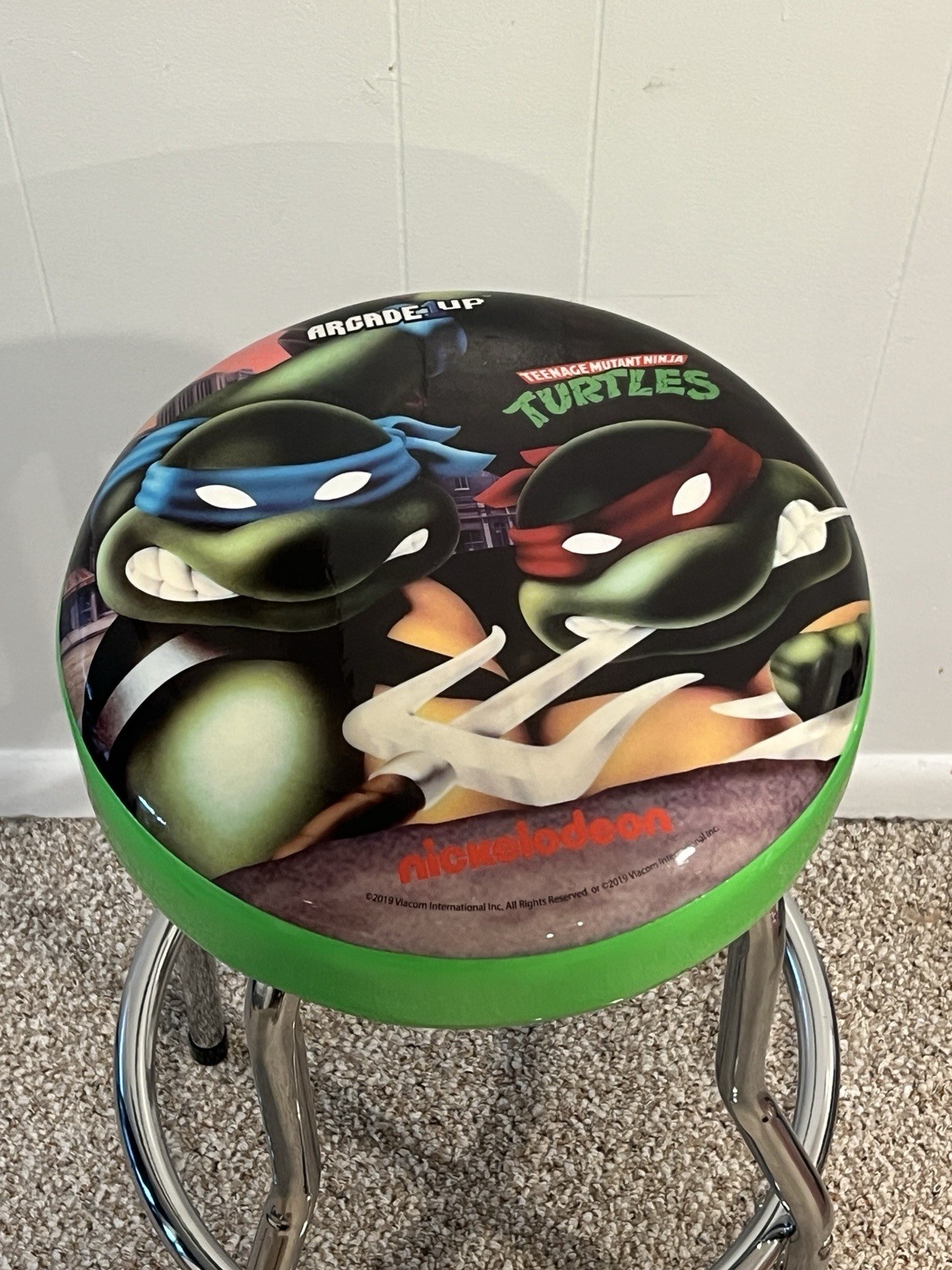 Arcade1Up Teenage Mutant Ninja Turtles TMNT Stool RARE/DISCONTINUED TASTEMAKERS