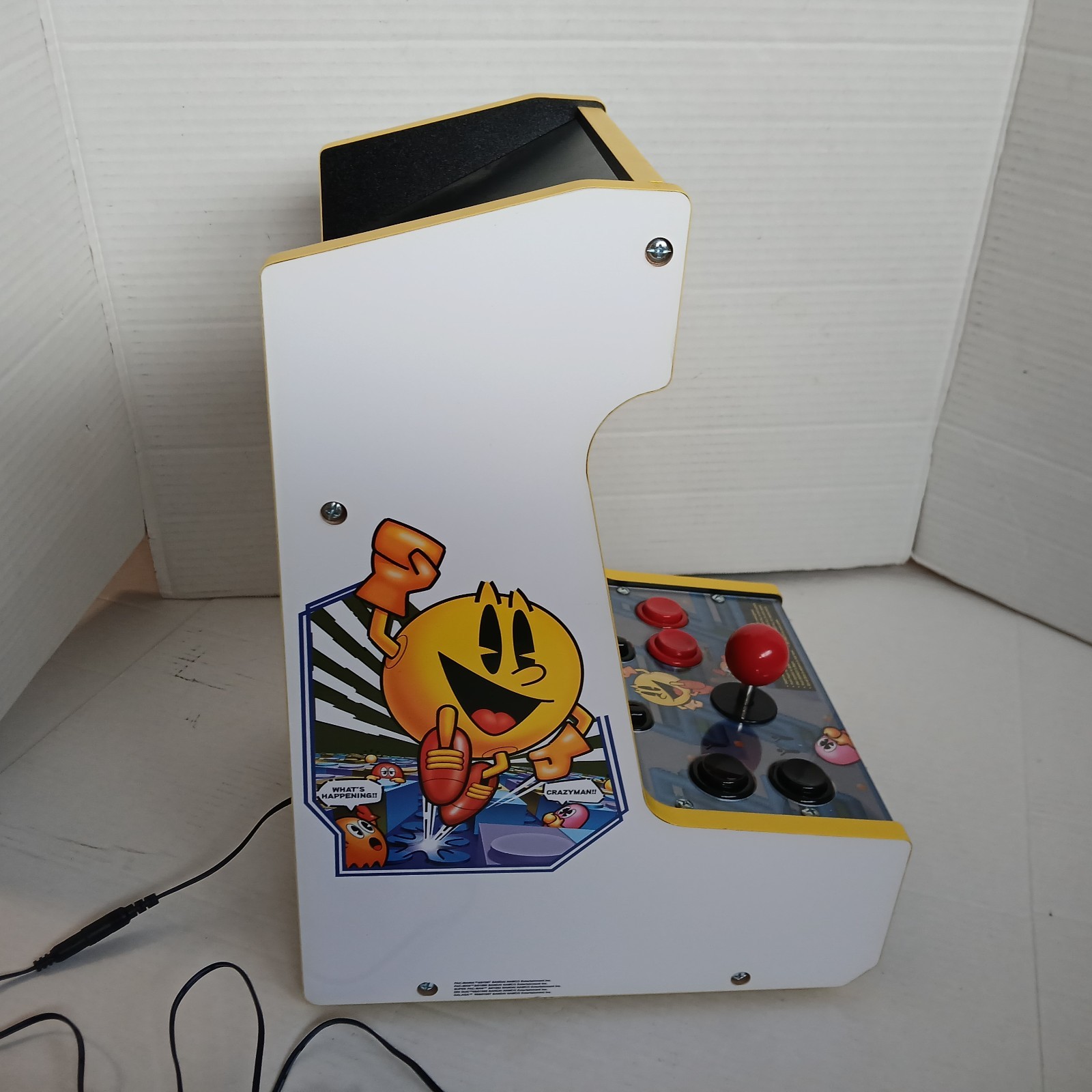Arcade1Up 8″ Pac-Man 5-in-1 Countercade Arcade Machine Mania Dig Dug Galaga 88