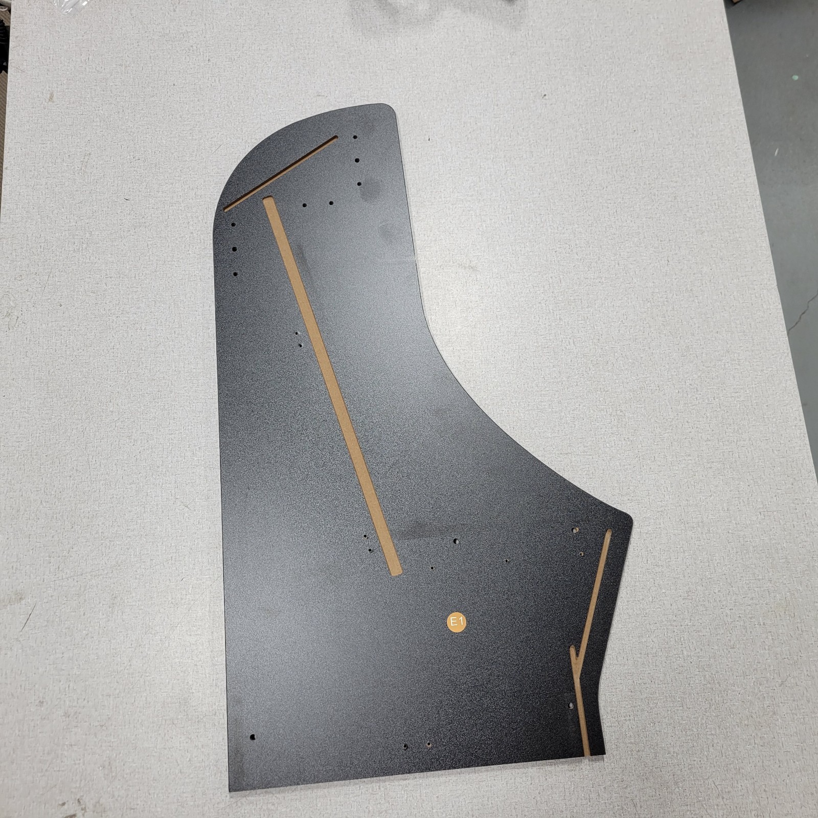 Arcade1Up PAC MAN Classic SE (Part E1) OEM Replacement Right Panel Only