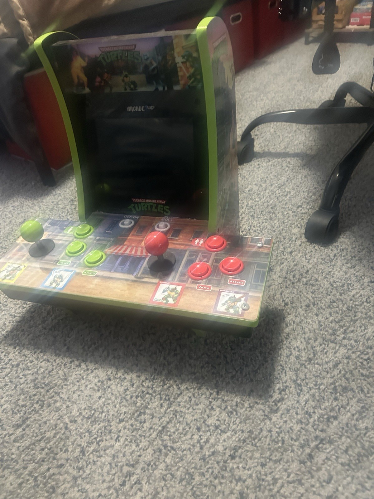 Arcade1Up Teenage Mutant Ninja Turtles Countertop/Tabletop Arcade Machine