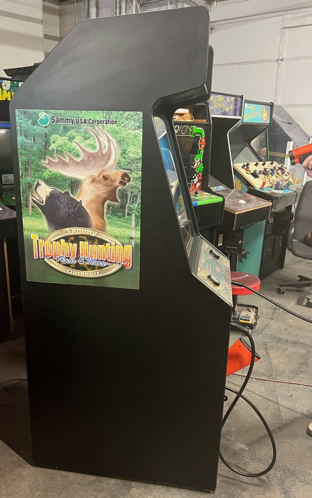 TROPHY HUNTING ARCADE MACHINE by SAMMY USA 2003 (Excellent Condition) *RARE*