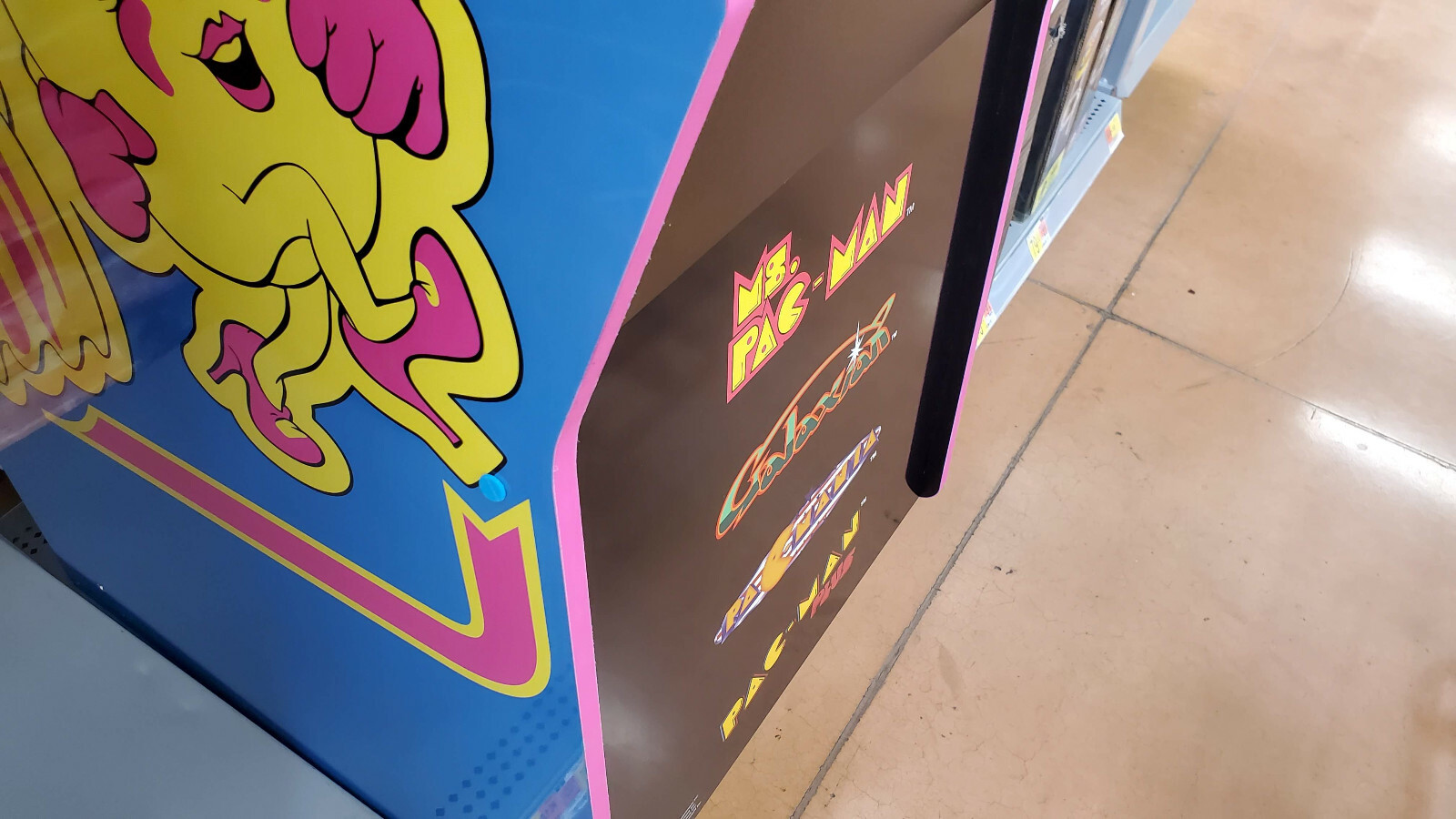 Arcade1up – Ms. Pacman – Screw Hole Caps/Covers Ms. Pac-Man
