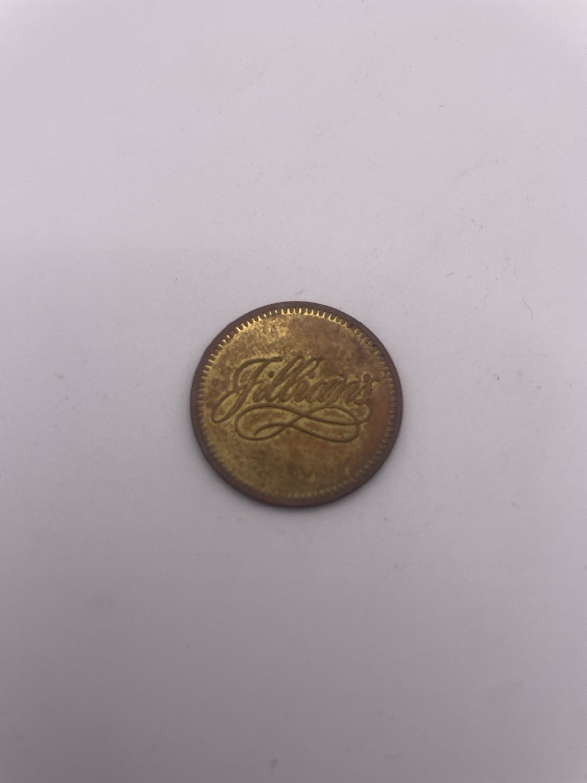 Jillian’s Vintage Arcade Gaming Token Automatic Game Vending Machine Coin