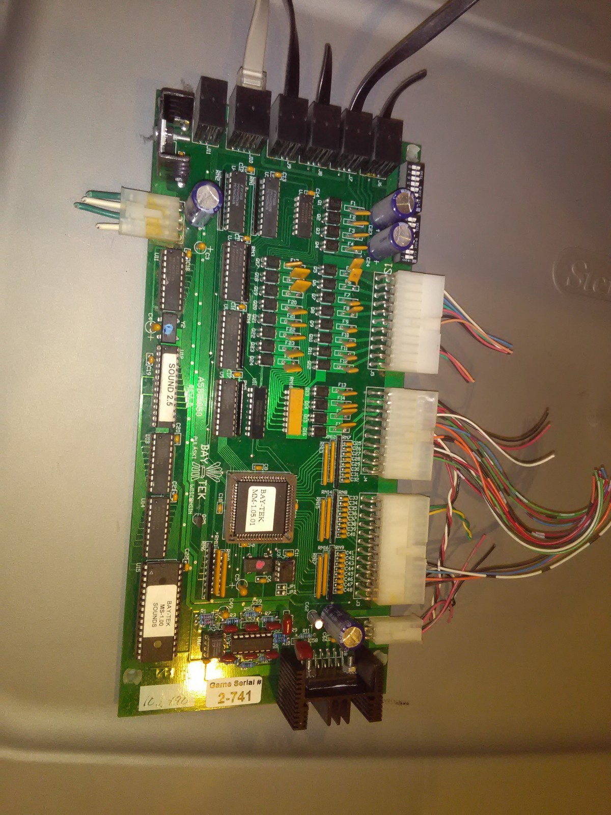 movie stop arcade redemption main pcb working #1