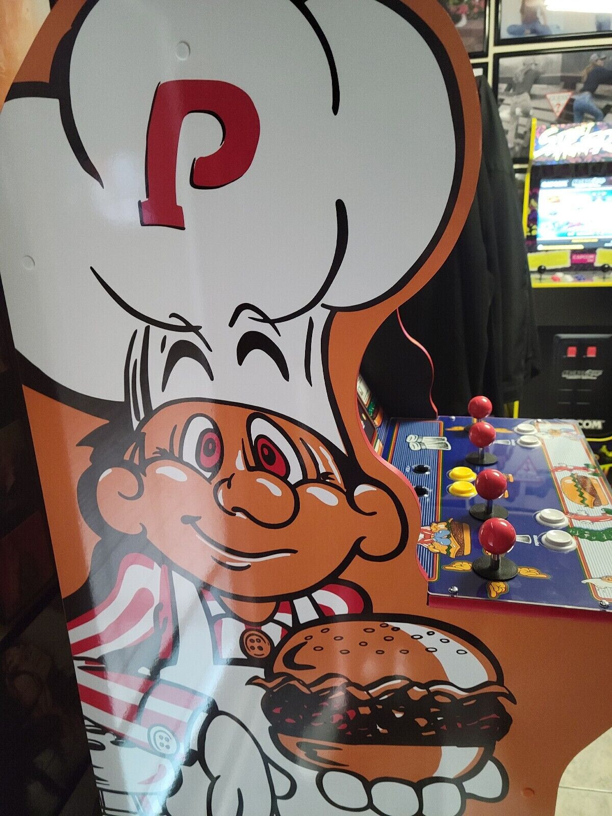 Arcade1up – Burger Time – Screw Hole Caps/Covers