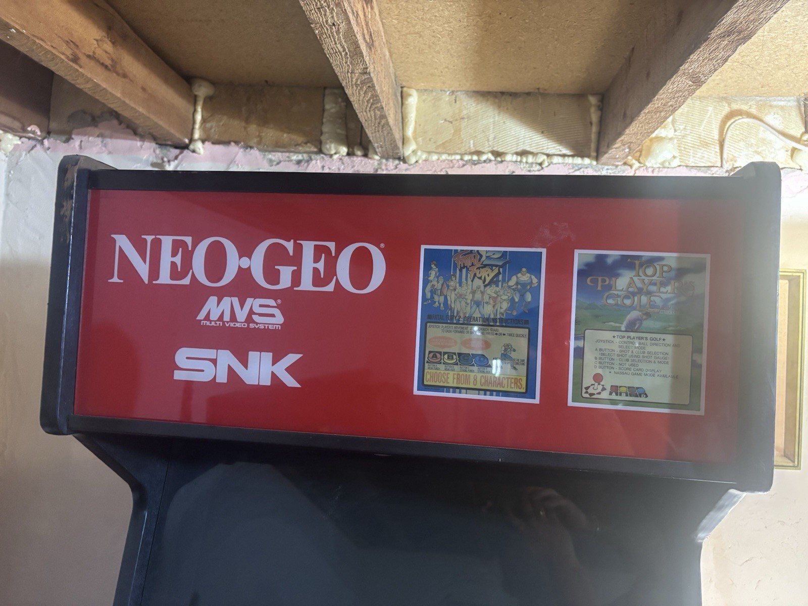 SNK Neo Geo MVS-2 Arcade Machine Multigame 161 IN 1 Cartridge Manuals 1991