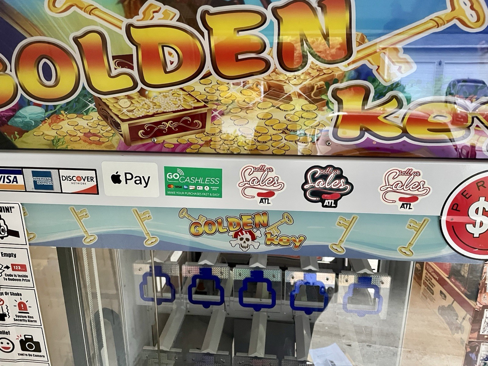 Golden Key – Key Master / ETC / Arcade Game- Excellent Condition Tested Working