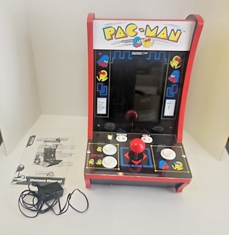 Arcade1up Pac-Man Galaga Countercade 8295 Tabletop Arcade Machine + Original Box
