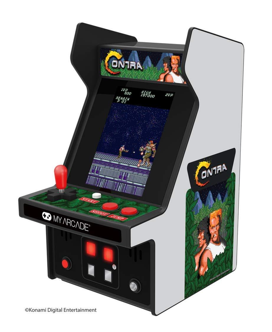RETRO ARCADE CONTRA Micro Player My Arcade Video Game 20cm x 15.7cm x 11.6cm F/S