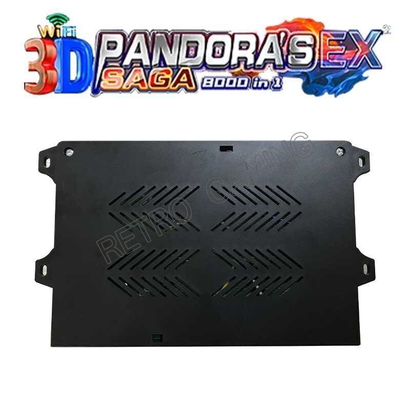 Pandora Box Saga EX 3D 8000 in 1 Arcade pcb DIY Kit usb wireless gamepad HDMI