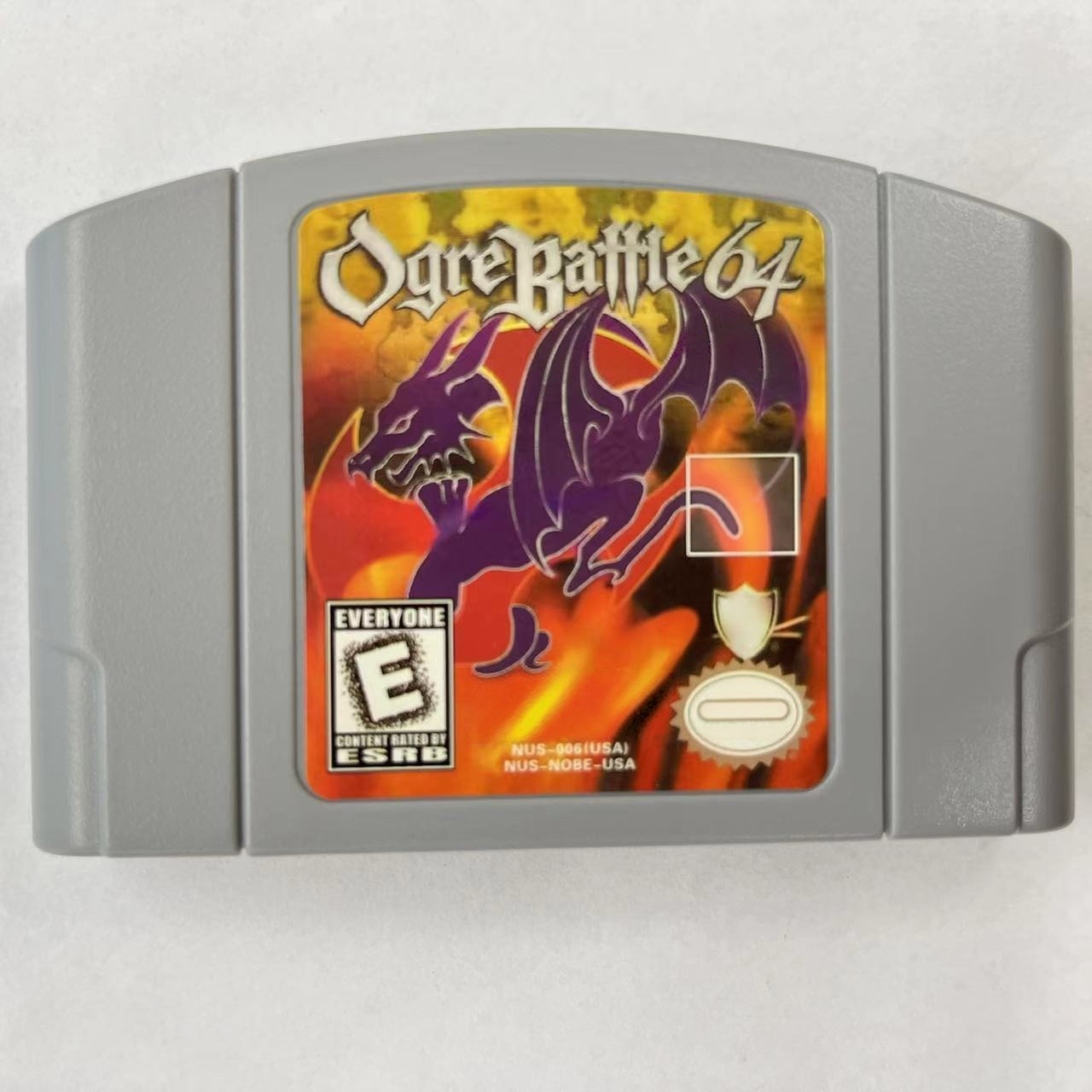 Ogre Battle Game Card for Nintendo 64 Video Game Cartridge Only Tested Working
