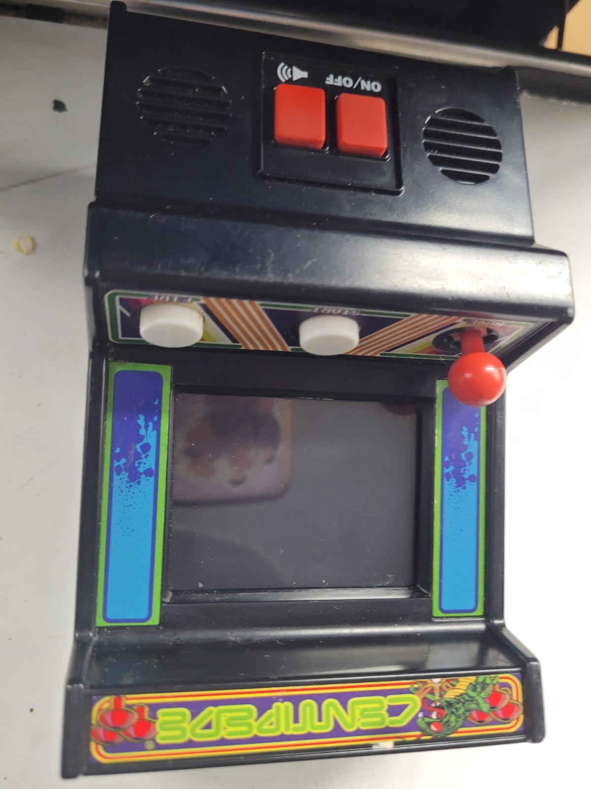 Vintage Game Atari Centipede Hand Held Arcade Machine 1981 Black WORKS Video