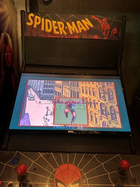 Spider-Man The Video Game Full Size Coin-Op Arcade Machine