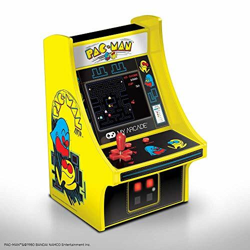 Letro Arcade Pac-man Mini Size Handheld Arcade Classic Game dreamGEAR LICENSED