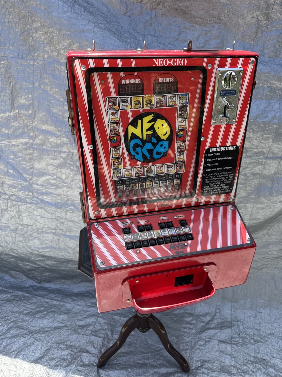 Neo Geo MVS by SNK – Original Dedicated Game Machine Cabinet