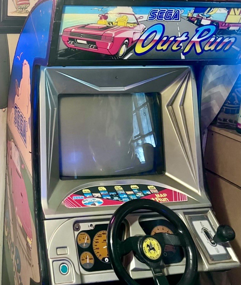 Vintage SEGA OutRun Arcade Machine – Fully Working!