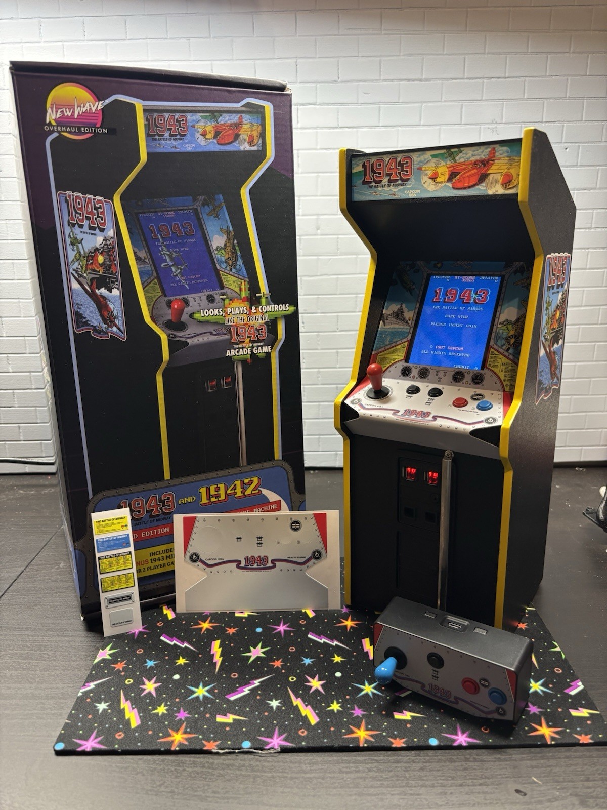 1943 New Wave Toys RepliCade 1/6 Scale Arcade Brand New!!