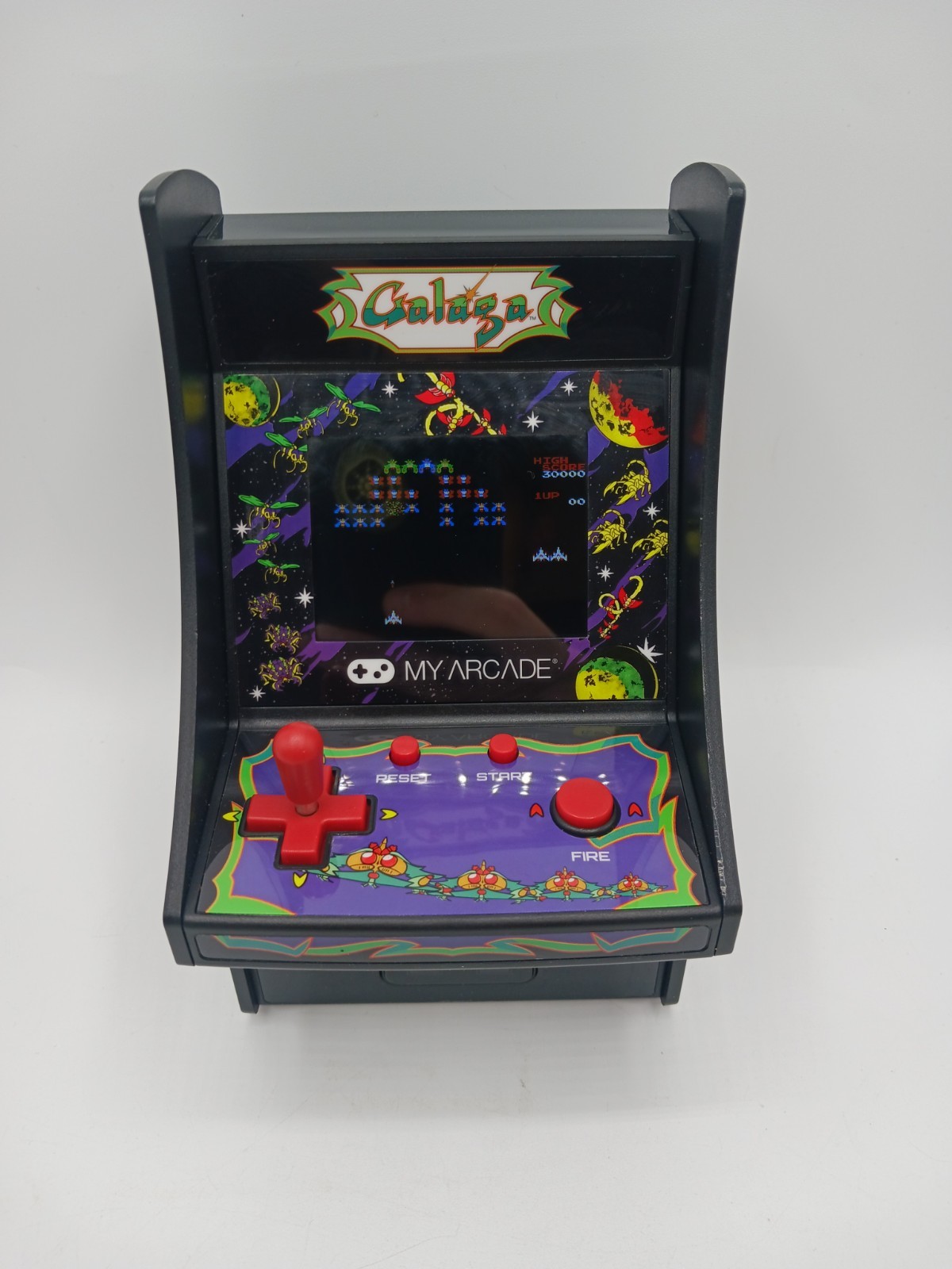 Micro Player My Arcade Machine: Galaga Video Game Working USB Or AA 2018 Bandai