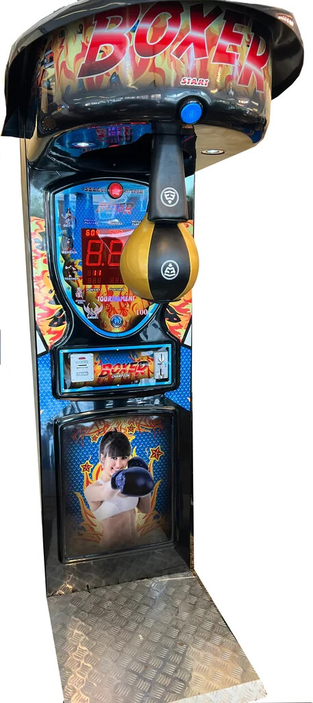 BOXING MACHINE ARCADE, COIN OPERATED HEAVY DUTY – Local Pickup Only