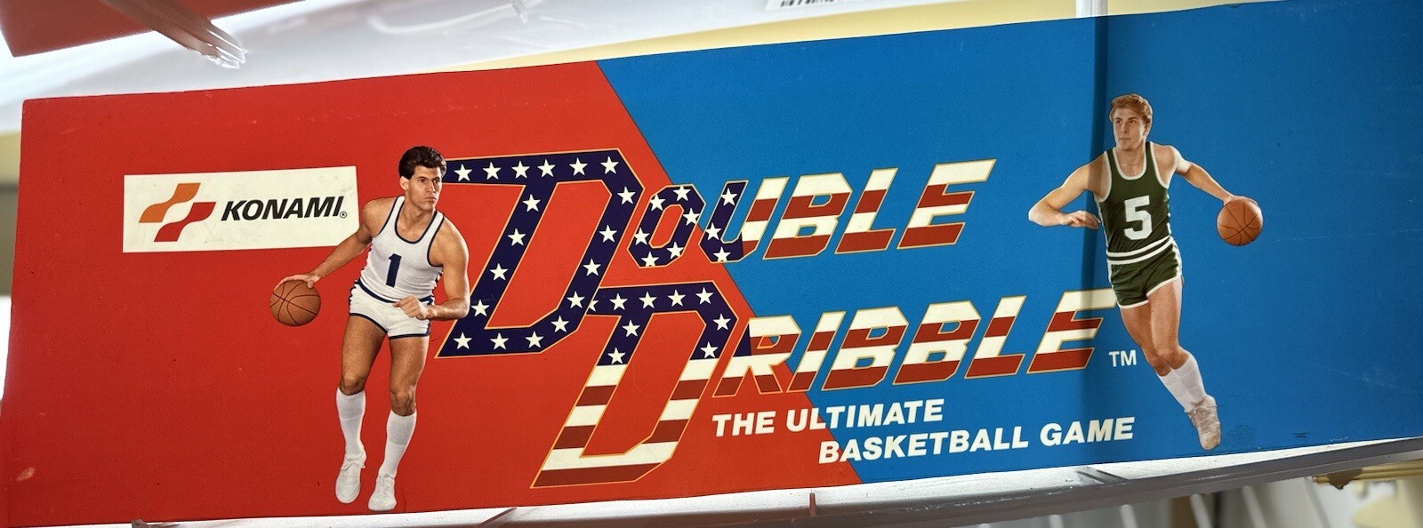 Vintage Arcade Video Game Original Konami “Double Dribble”