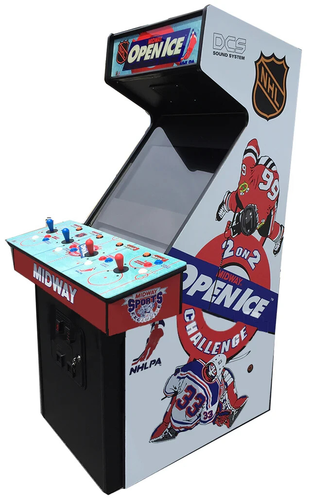 Open Ice Arcade With Lots Of New Parts-Heavy Duty, Coin Op With Free Play Option
