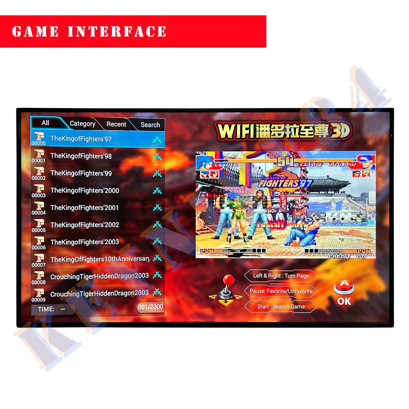 23000 Games Pandora 3D WiFi All Metal Extended Game Console Arcade Sticks Retro