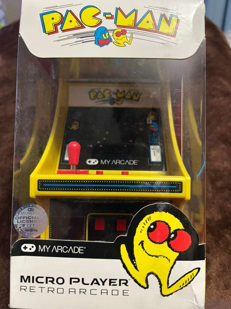 My Arcade Pac-Man DGUNL-3220 Micro Player Retro Arcade Machine -6 Inch Cabinet