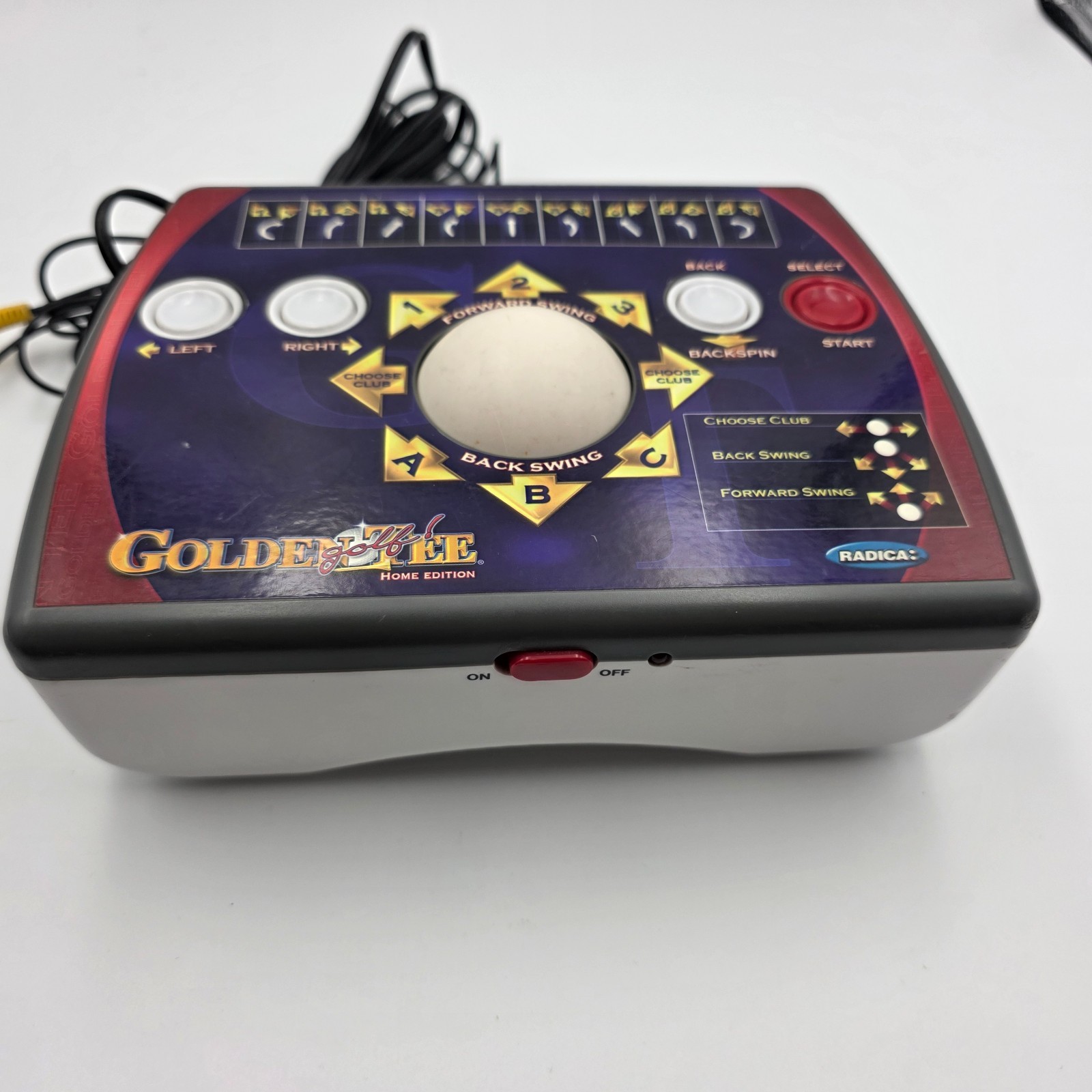 Golden Tee Golf Home Edition Arcade Plug and Play TV Video Game Radica 2005