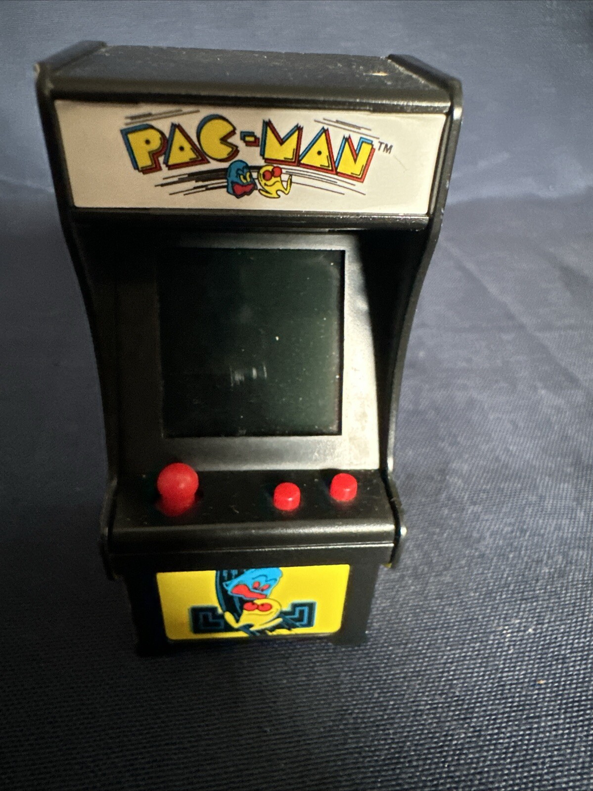 Pac-Man Miniature Arcade Game Keychain 2018 Tested And Works Scratch On Screen