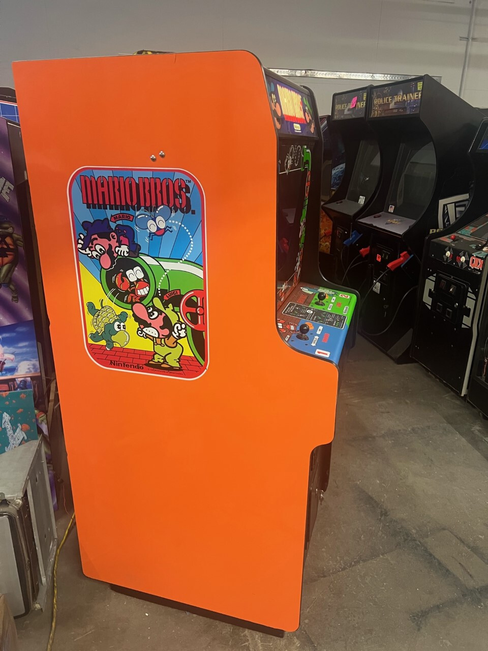 MARIO BROS ARCADE MACHINE by NINTENDO 1983 (Excellent Condition) *RARE*