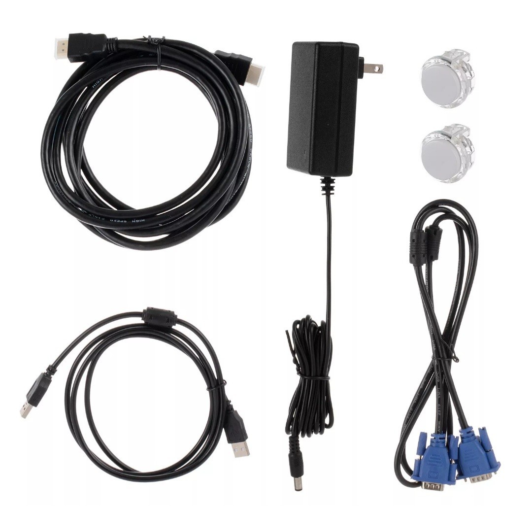 Pandora Arcade 26800 games, Illuminated Buttons Dual Joysticks HDMI VGA