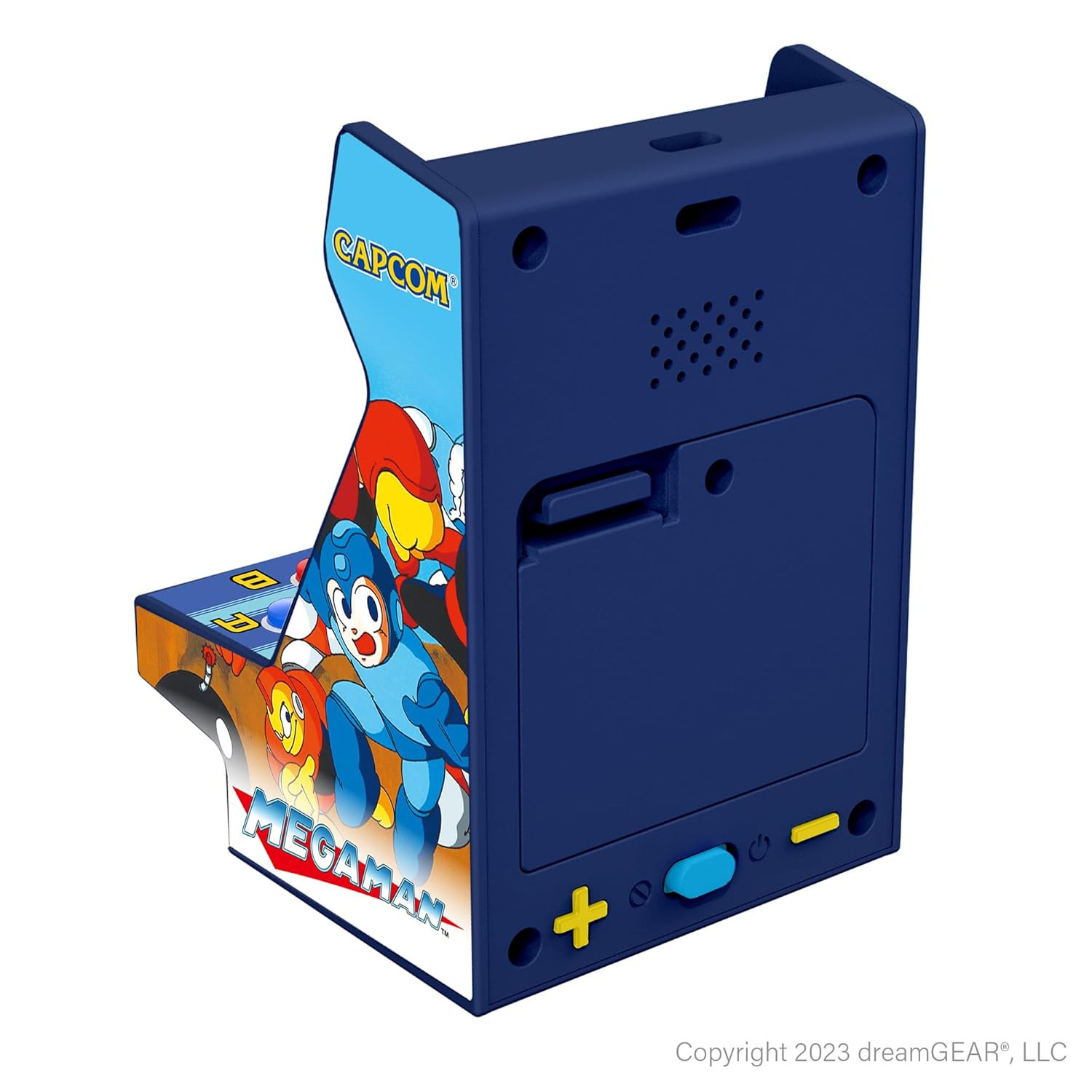 Mega-Man Pico Player: 3.7″ Portable Arcade with 6 Retro Games and Color Display