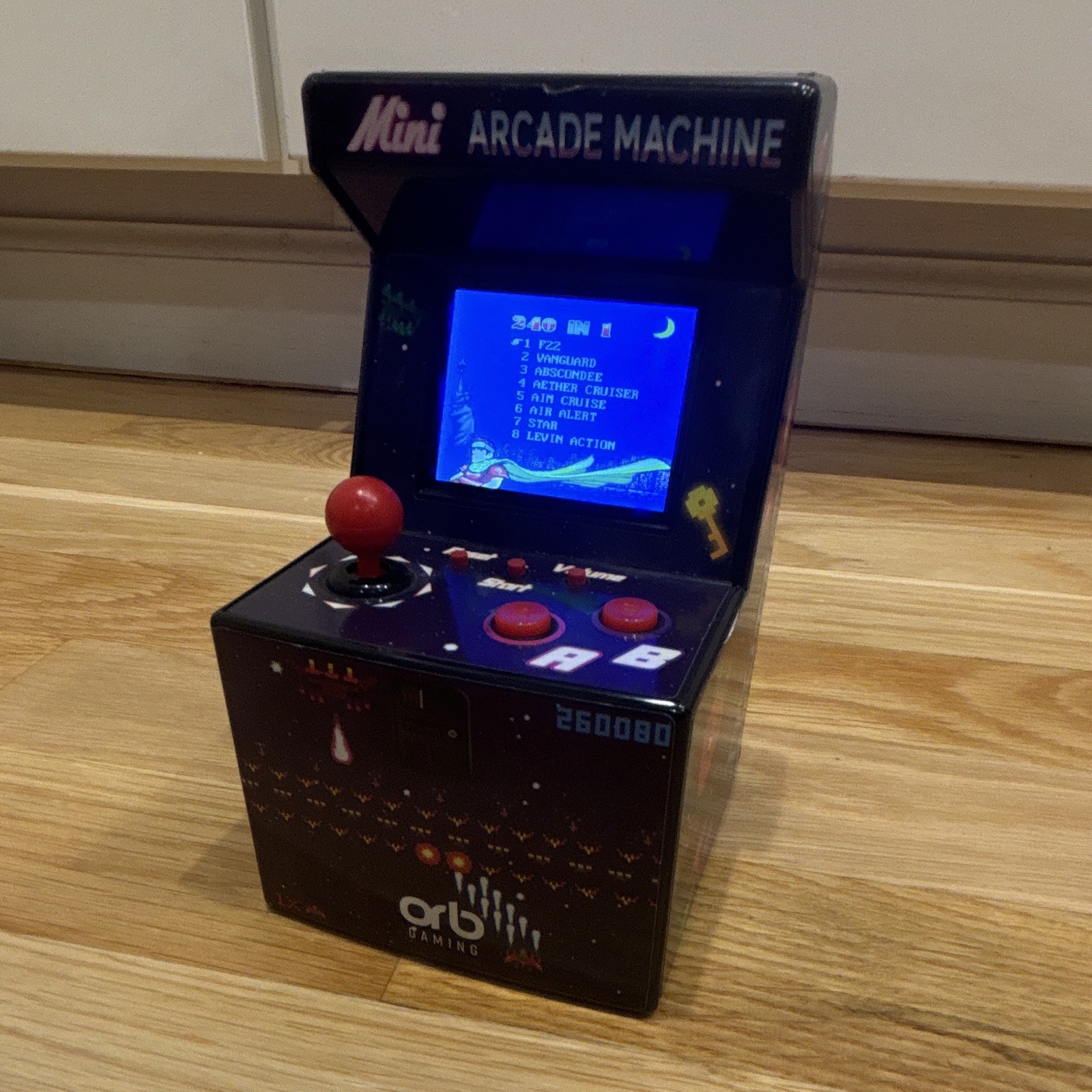 Orb Gaming Mini Arcade Machine 240 in 1 Collectible Video Arcade Repro 2018