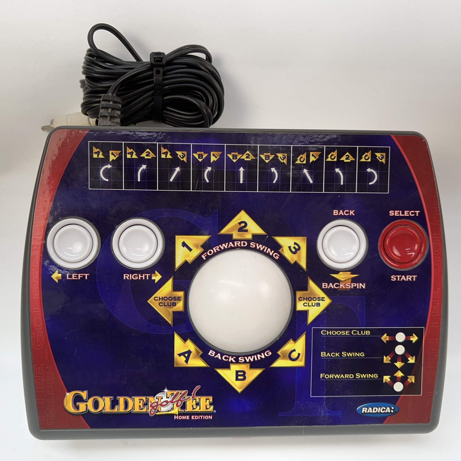 Golden Tee Golf Home Edition Plug and Play TV Video Game Radica Works 2005