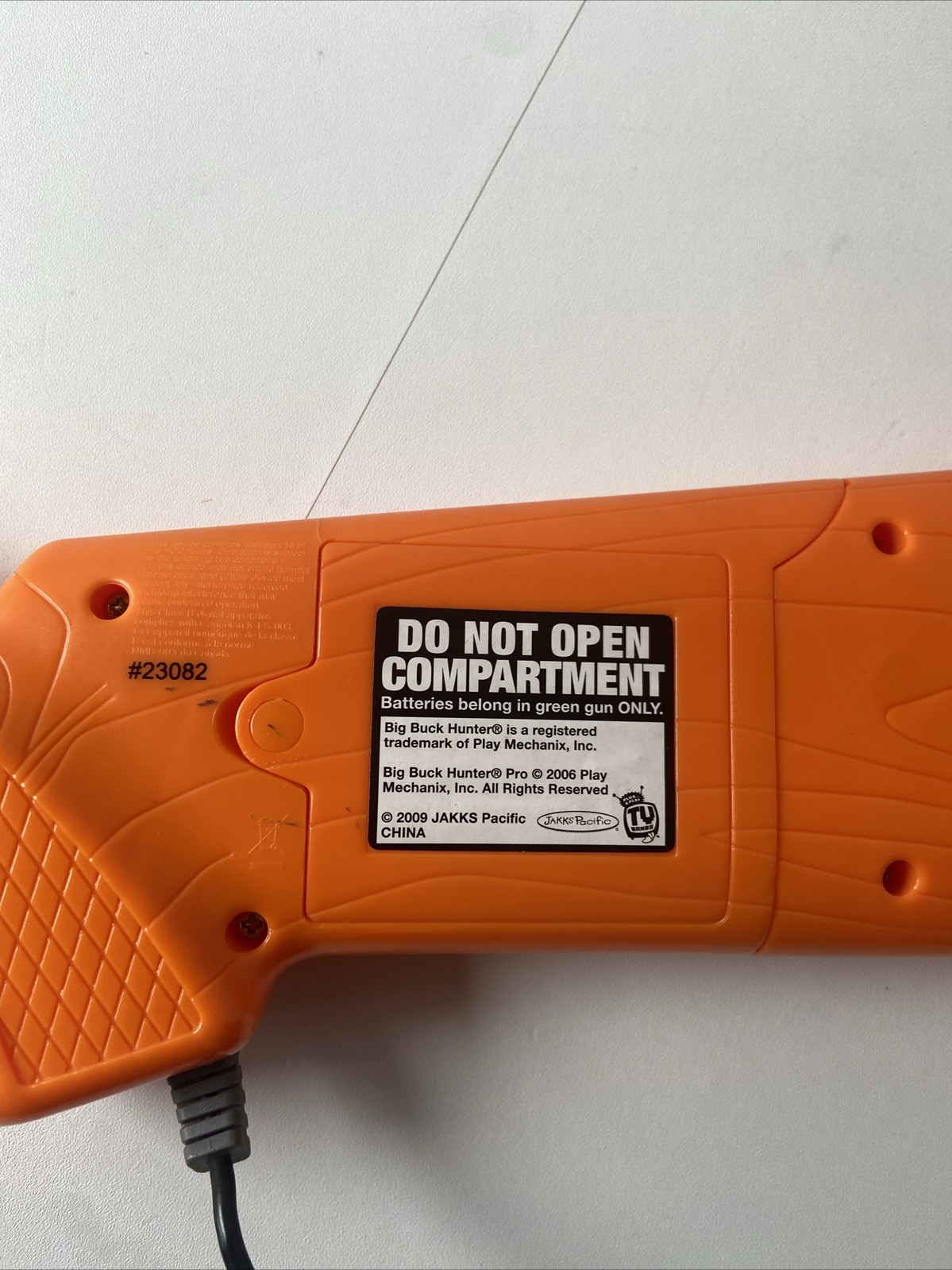 BIG BUCK HUNTER PRO Orange Shotgun Gun Controller Jakks Pacific 2009