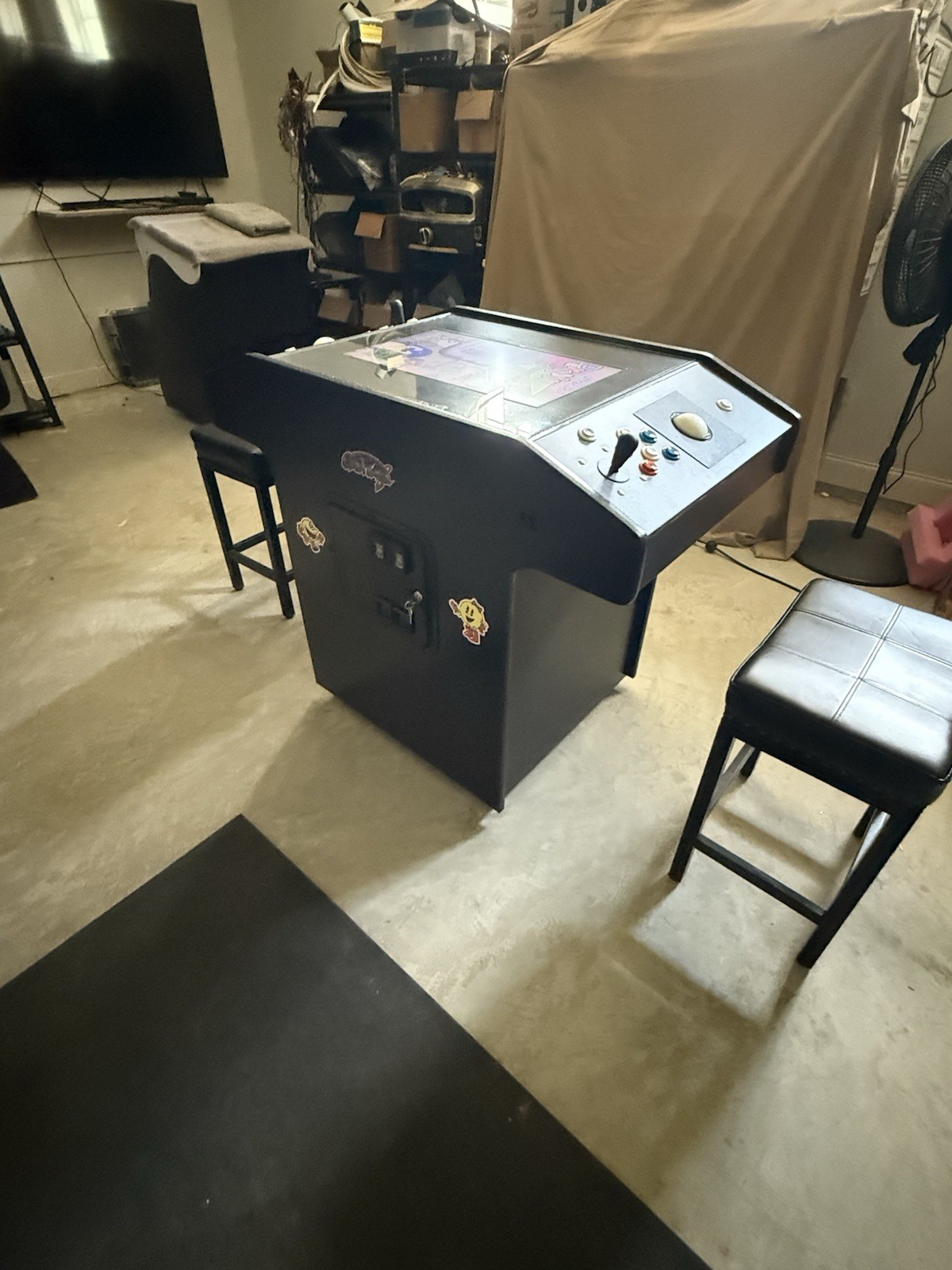 Super Cocktail Arcade Machine, Huge LCD, Dual Trackball, Brand New!