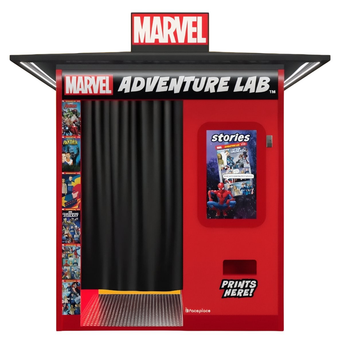 Face Place Marvel Adventure Lab Outdoor Photo Booth