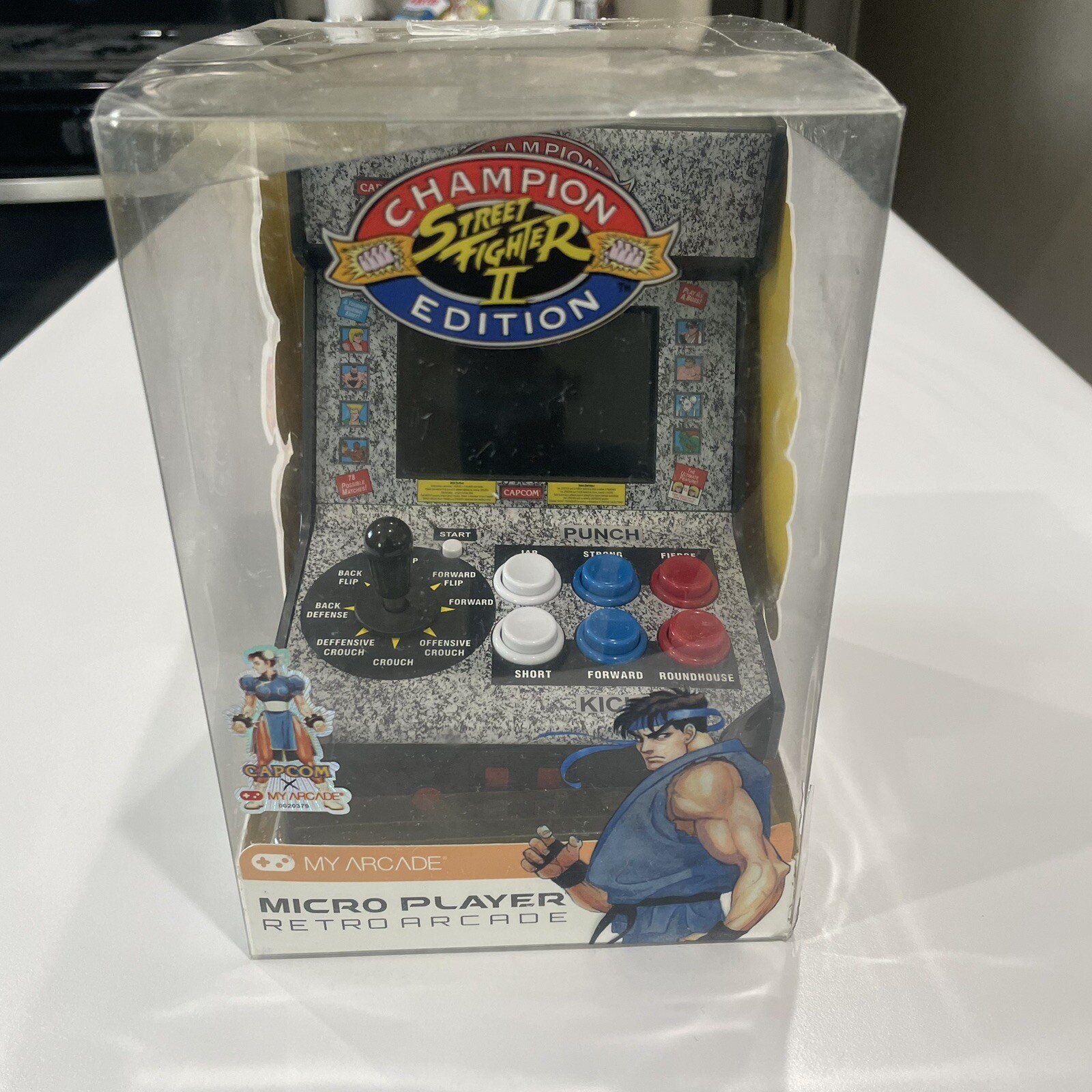 My Arcade Street Fighter II 2 Champion Edition Micro Player Retro Arcade