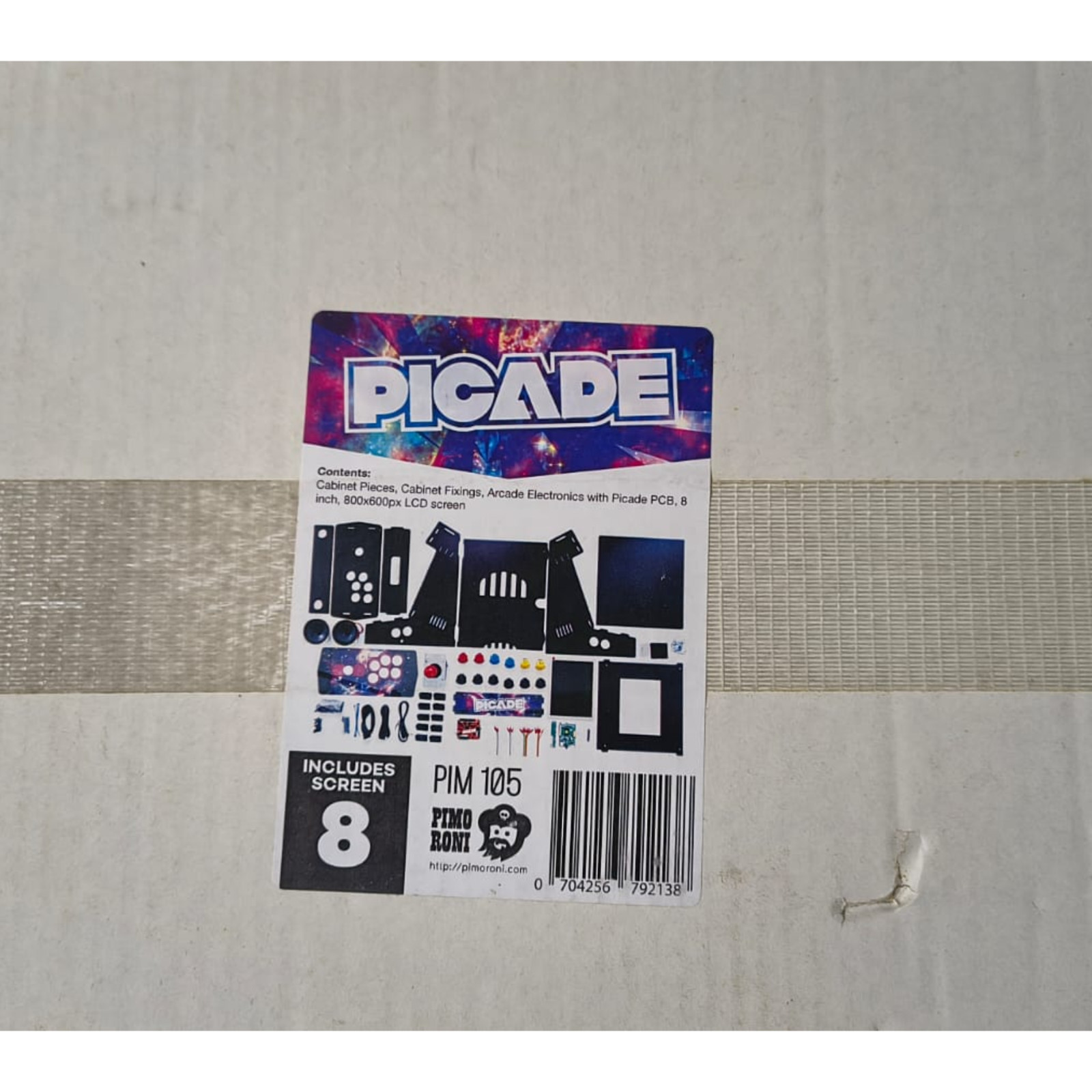 Custom Retro Arcade Bartop Machine PICADE Raspberry Pi RetroPie Gaming Console