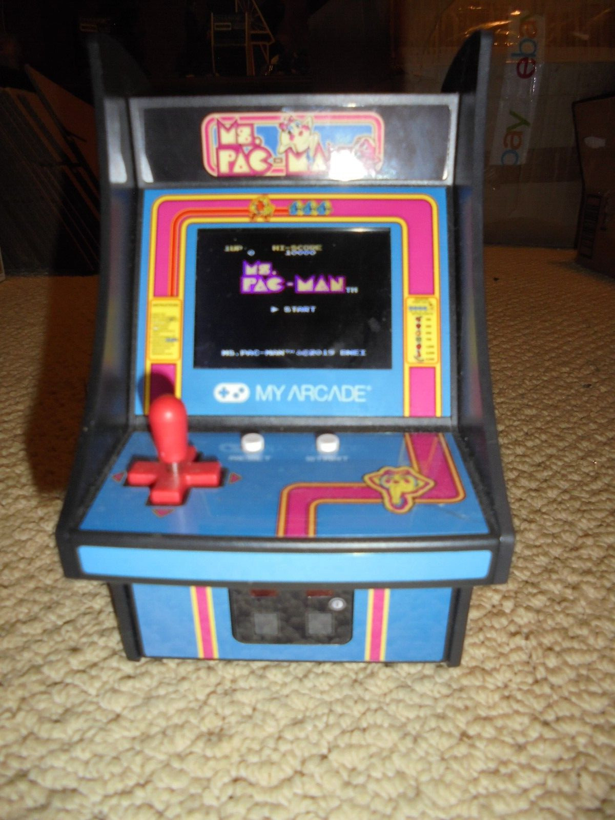 MY ARCADE Ms. PAC-MAN MINI HANDHELD GAME~BASIC FUN~NEW WAVE TOYS~NUMSKULL~L@@K!!