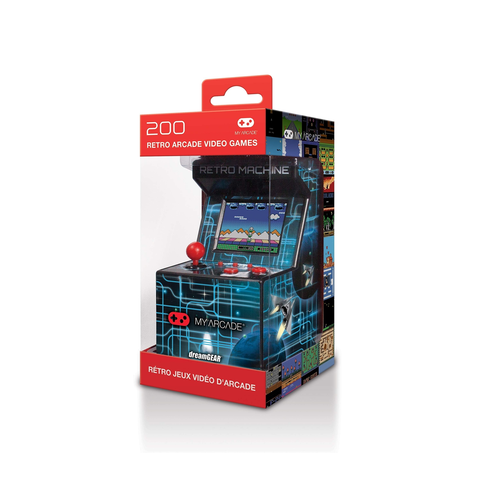 My Arcade Retro Machine Playable Mini Arcade: 200 Retro Style Games Built In,…
