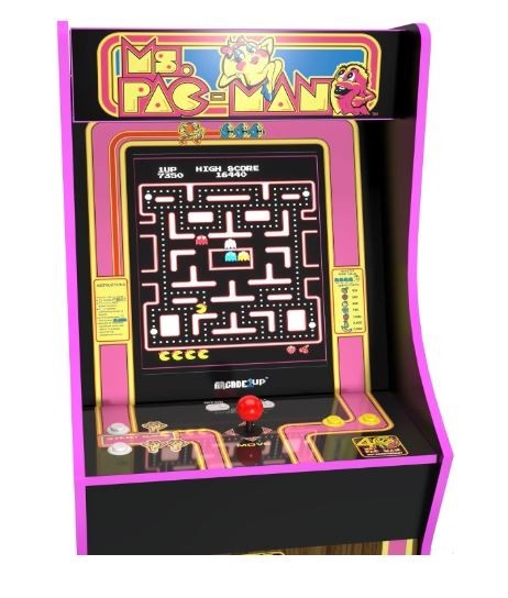Arcade1up Ms Pac-Man Special 40th Anniversary Edition 10in1 with riser